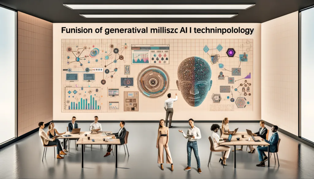 Tutustu generatiivisen tekoälyn mahdollisuuksiin pk-yrityksissä. Opi hyödyntämään AI:ta liiketoiminnan tehostamisessa ja innovaatioiden luomisessa.